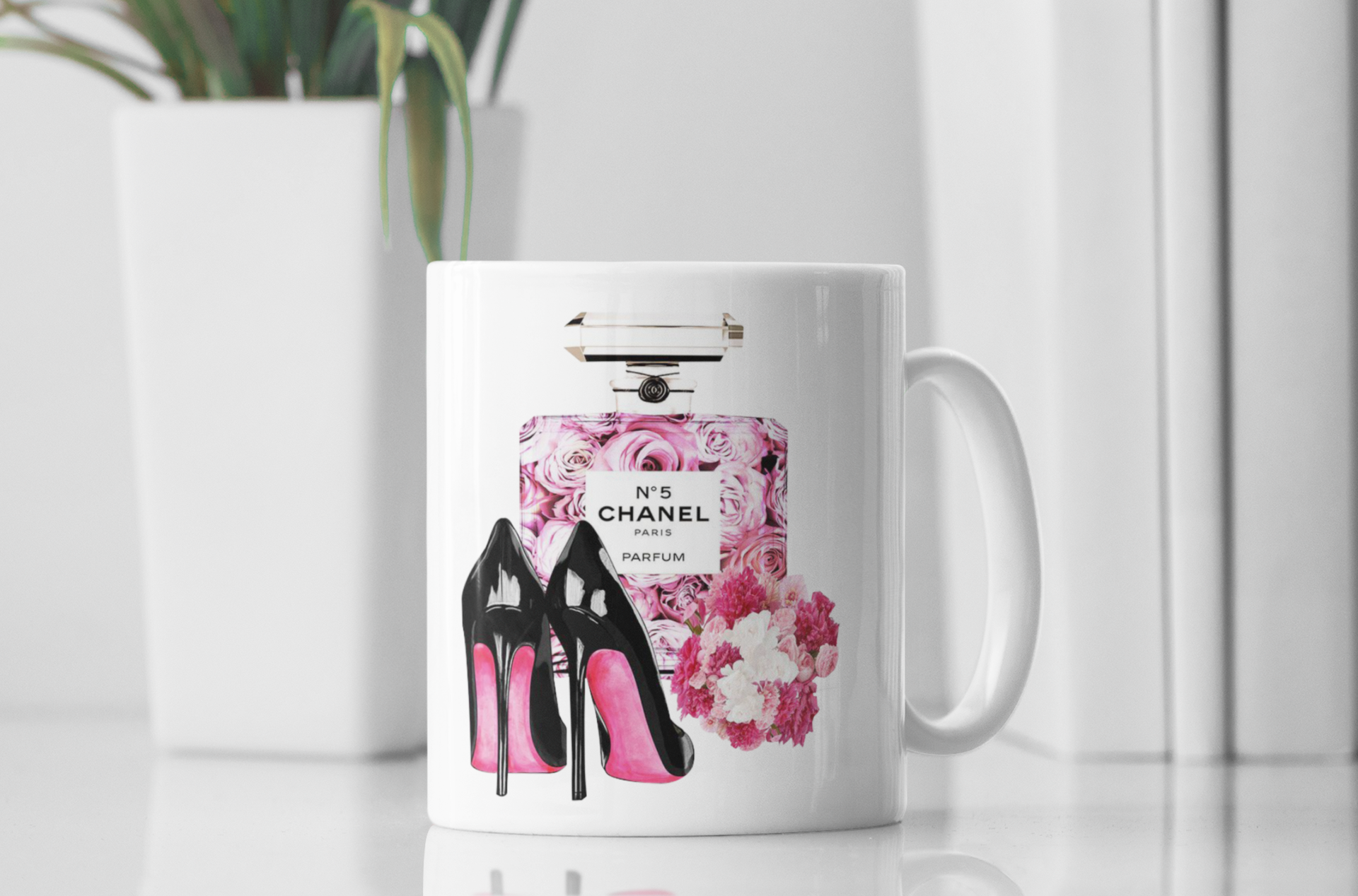 #23 Pink Perfume Coffee Mug