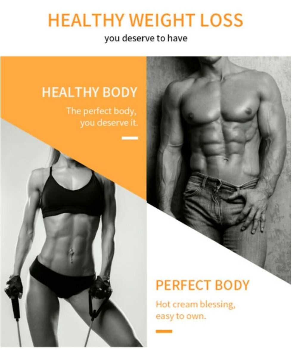 Thumbnail: Anti Cellulite Slimming Hot Cream Weight Loss Fat Burner Firming Body Lotion