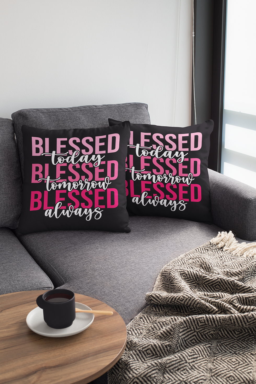 Thumbnail: Color Blessed Blessed Blessed T-shirt