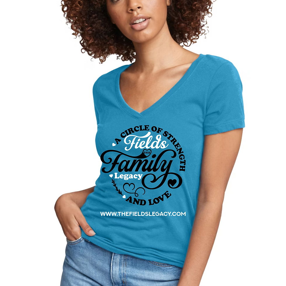 Family Reunion T-Shirt Ladies Vneck