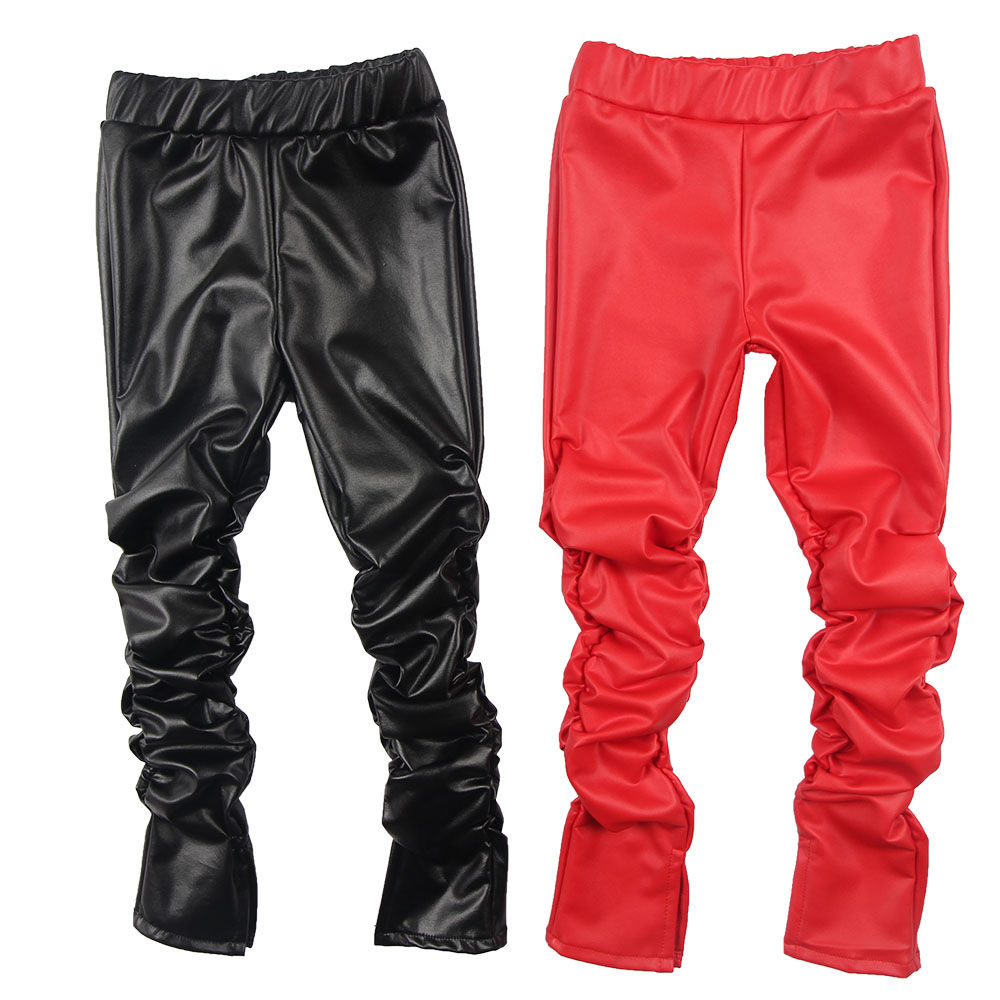 Real Leather Kids Leggings - All sizes