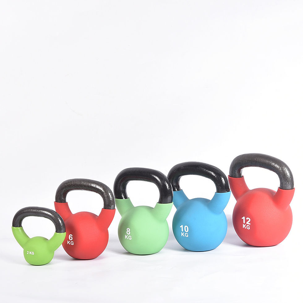 Thumbnail: Home Use Coated Cast Iron Kettlebell Weights