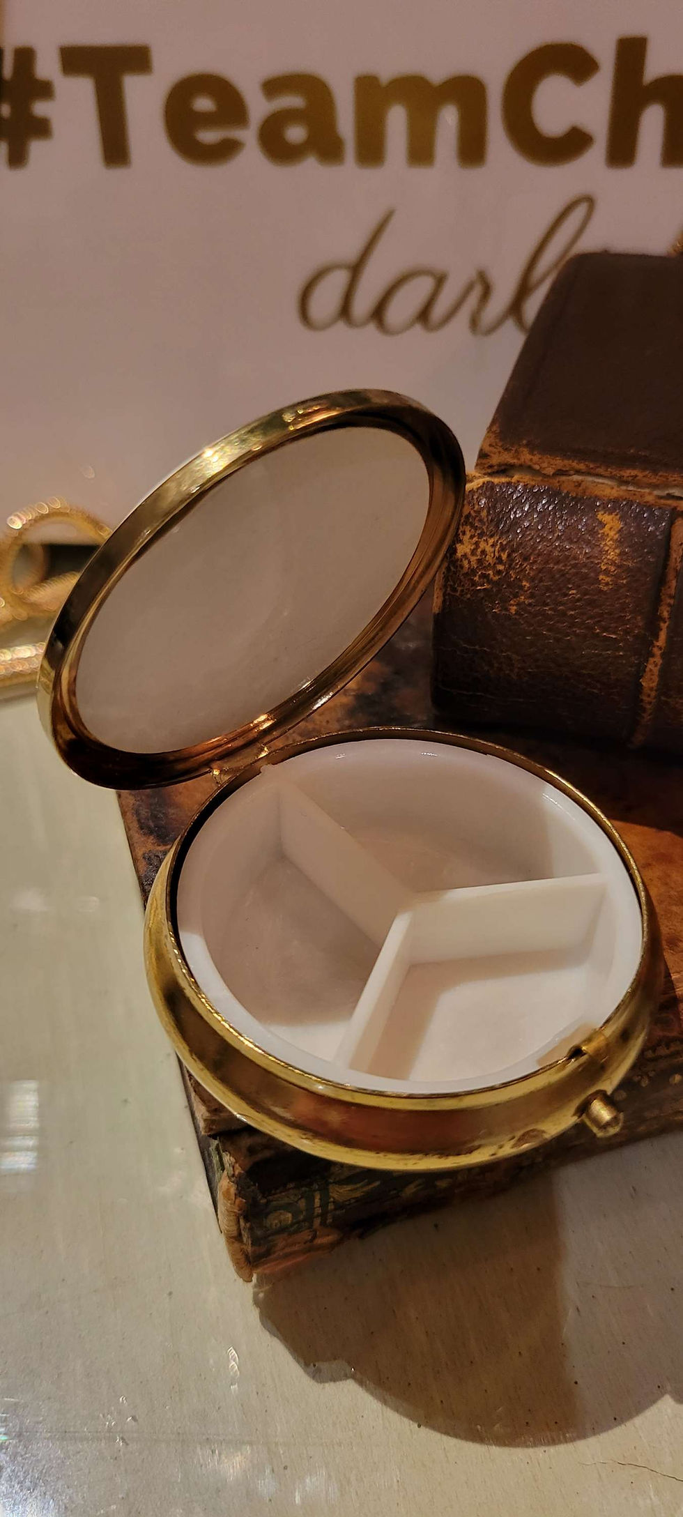 Thumbnail: SOLD: Petit Parisien Pillbox / Trinket Box