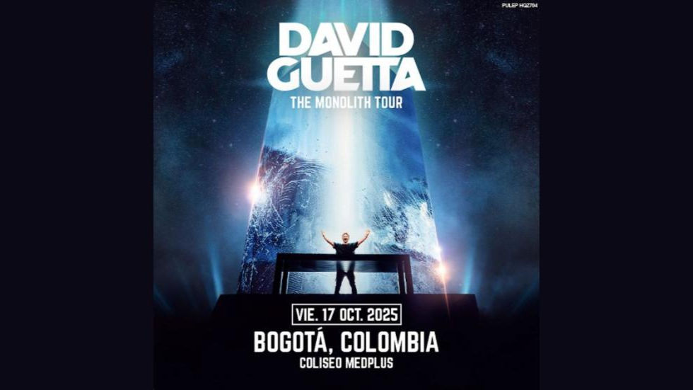 David Guetta llega a Bogotá con 'The Monolith
