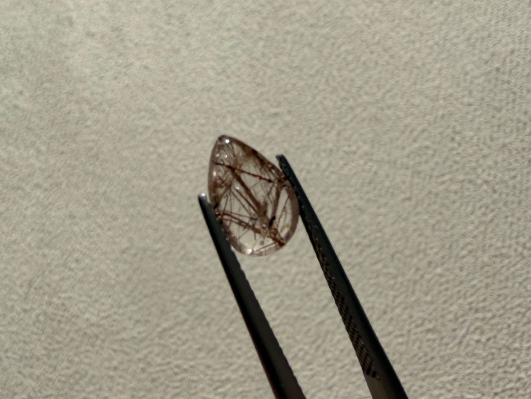 Quartz à inclusion naturel