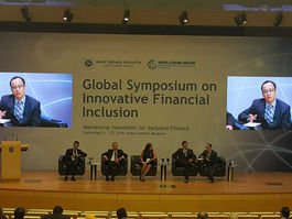 Blockchain solutions for inclusive finance was discussed at the Global Symposium on Innovative Finan