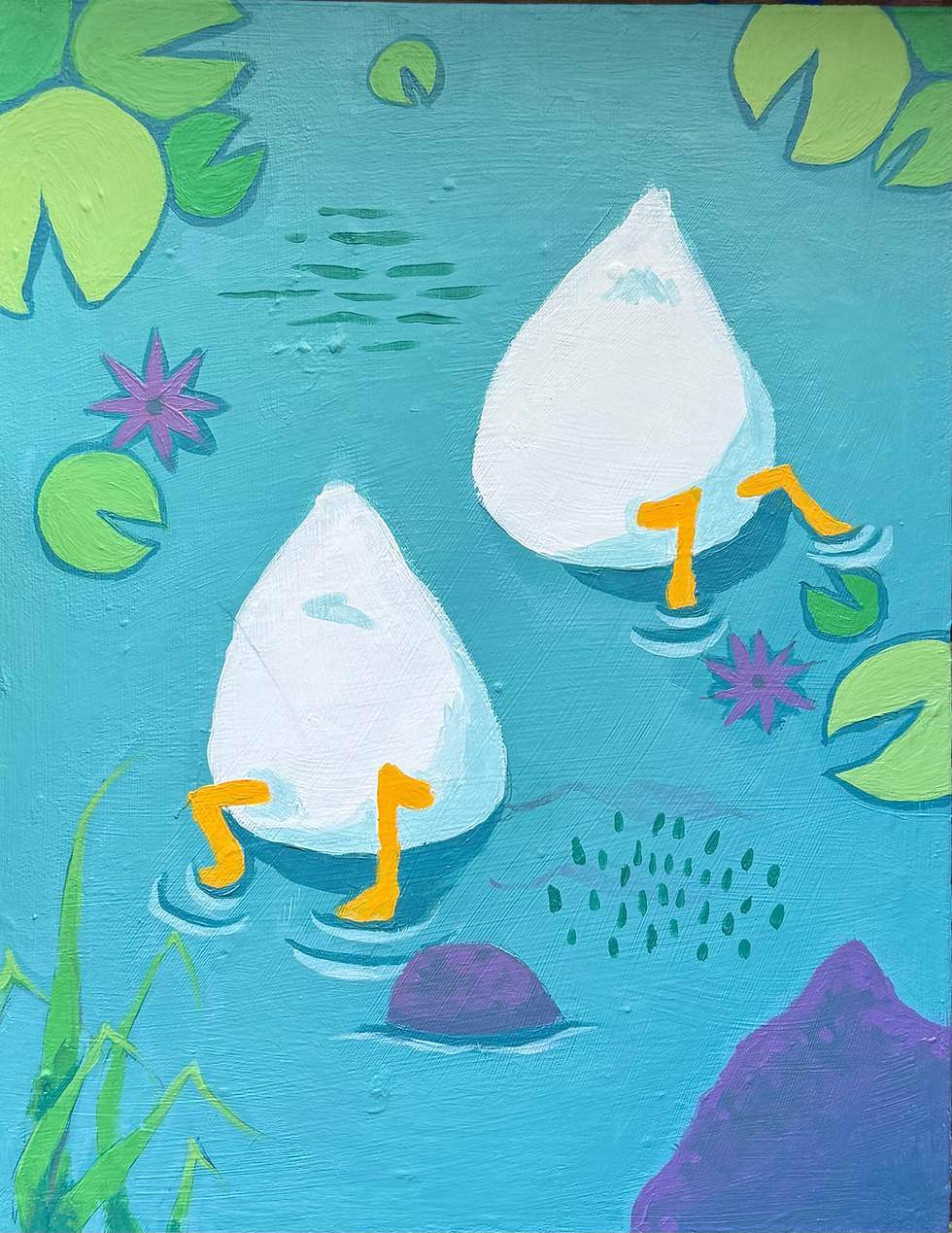 A Blooming Bay Sip and Paint