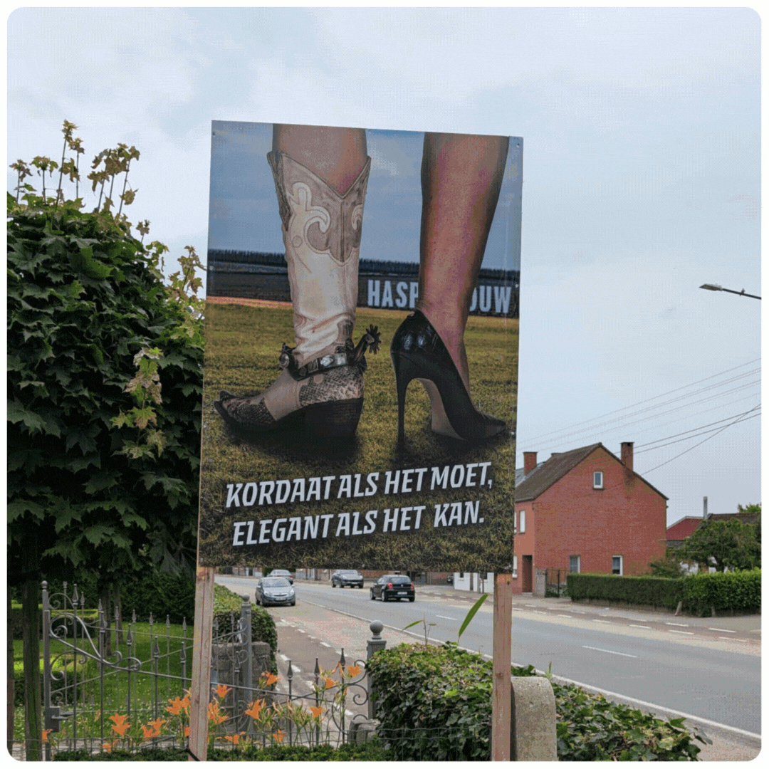 Cd&v Sint-Truiden - affiches verkiezingen oktober 2024