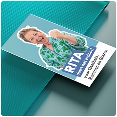 Rita Soetaers - folder gemeenteraadsverkiezingen oktober 2024