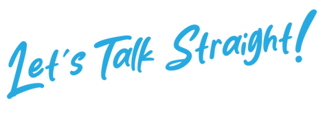 strapline Let's Talk straight