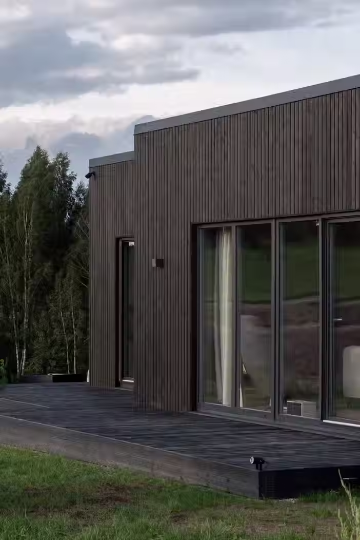 karkasinis namas Baltijos ruonis 80 m2, namiele