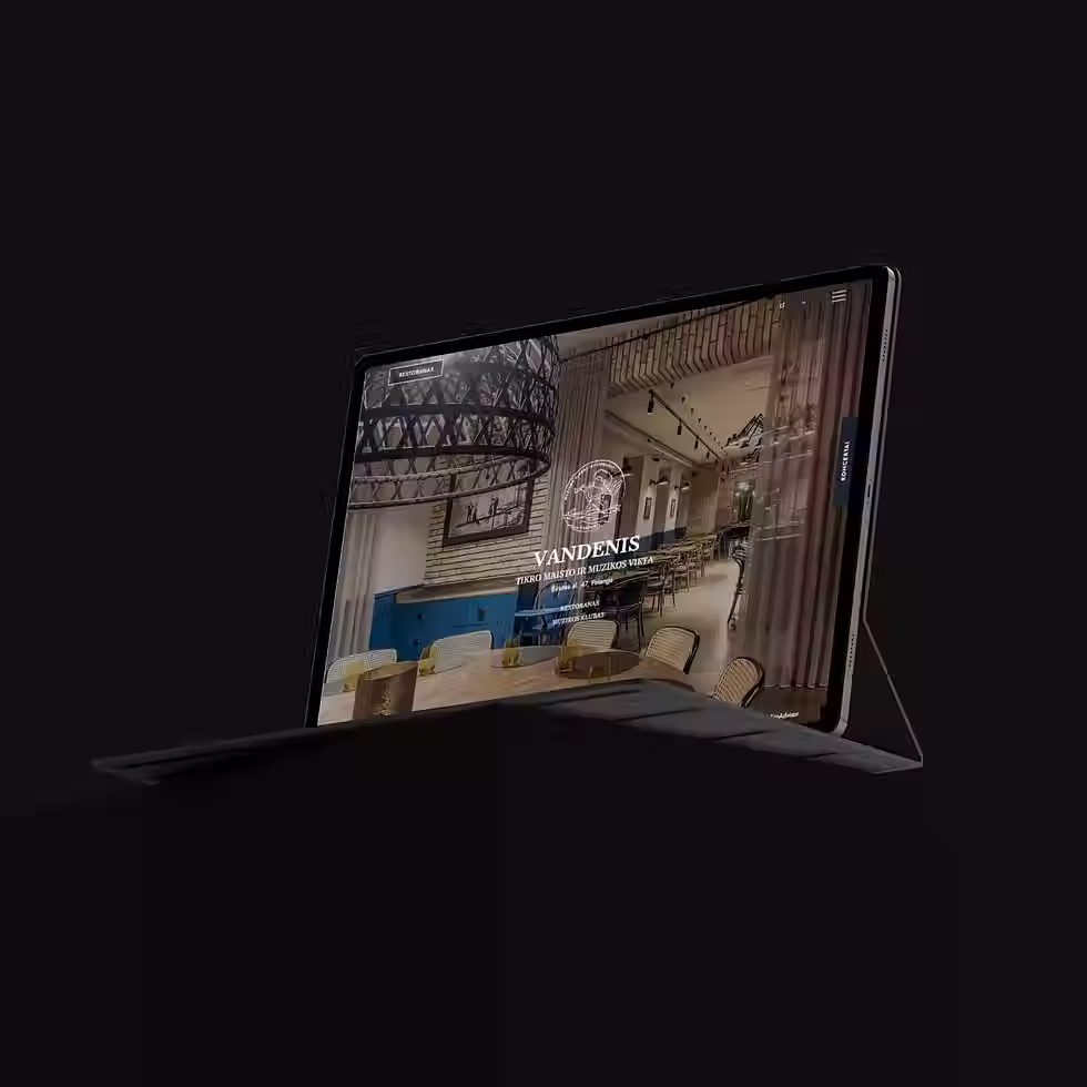 su Wix Studio sukurta svetainė, wowmoon.lt