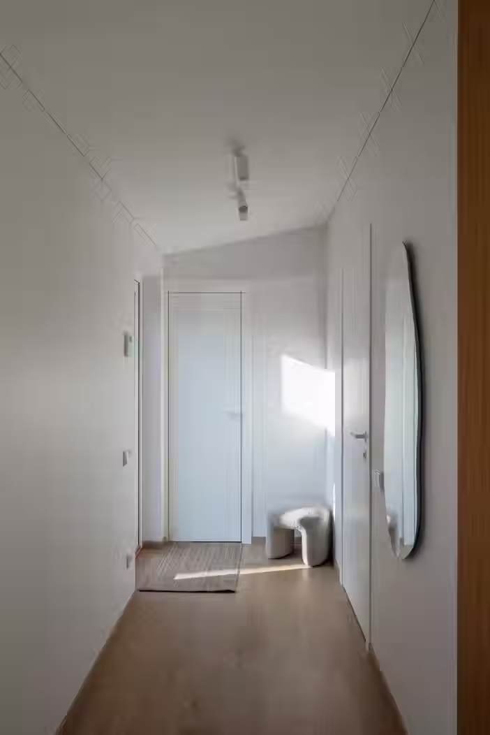 karkasinis namas Neries banga 42 m2, namiele