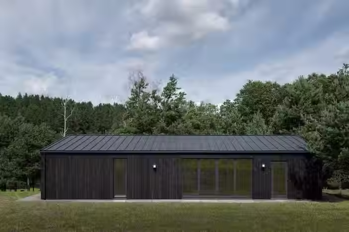 karkasinis namas Nauja Šiaurė 60m2, namiele