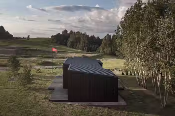 karkasinis namas Baltijos ruonis 80 m2, namiele