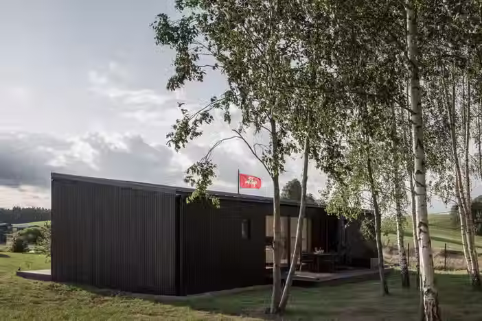 karkasinis namas Baltijos ruonis 80 m2, namiele