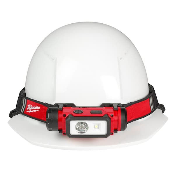 2163-21 Linterna frontal para casco de seguridad LED REDLITHIUM de 600 lúmenes