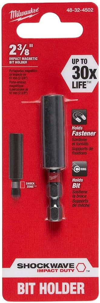 48-32-4502Portapuntas magnéticos para trabajos de impacto SHOCKWAVE™