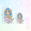 サムネイル： Small Anime Princess Yumeko Vinyl Sticker
