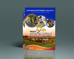 Cycling fundraiser promo poster 2