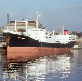 Paul has worked on ships like the Britis