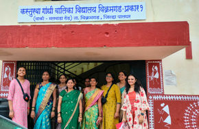 Positive Period hygiene at WADA-Kasturba Gandhi school & hostel...