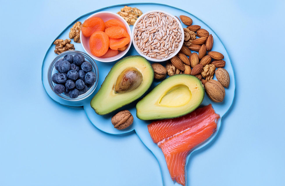 Nährstoffe für Gehirn und Darm
