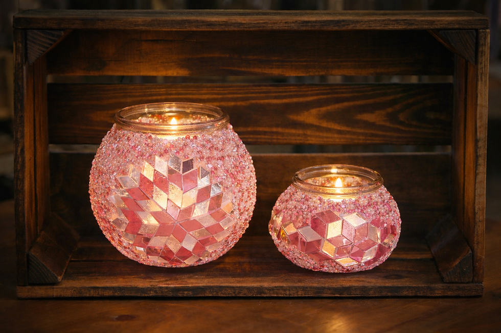 Miniaturbild: DIY Kits - Gestalte dein persönliches Mosaik-Windlicht-Set