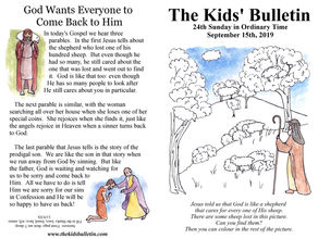 Kids Bulletin, 15th September '19
