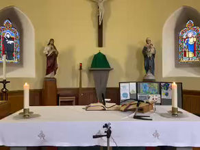 Daily mass 9.30 am, Tuesday 13th October