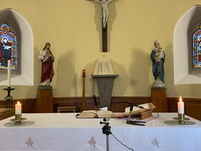 Daily mass 9:30 am, Thursday 27th August