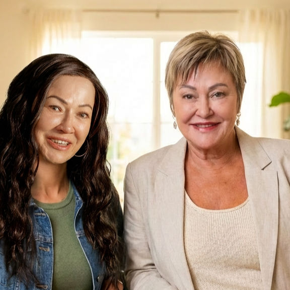 Kerry and Kelly, co-founders, The Skin Transformer