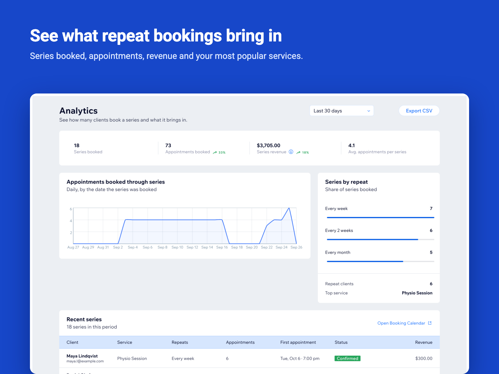 Repeat Booking Pro screenshot 4