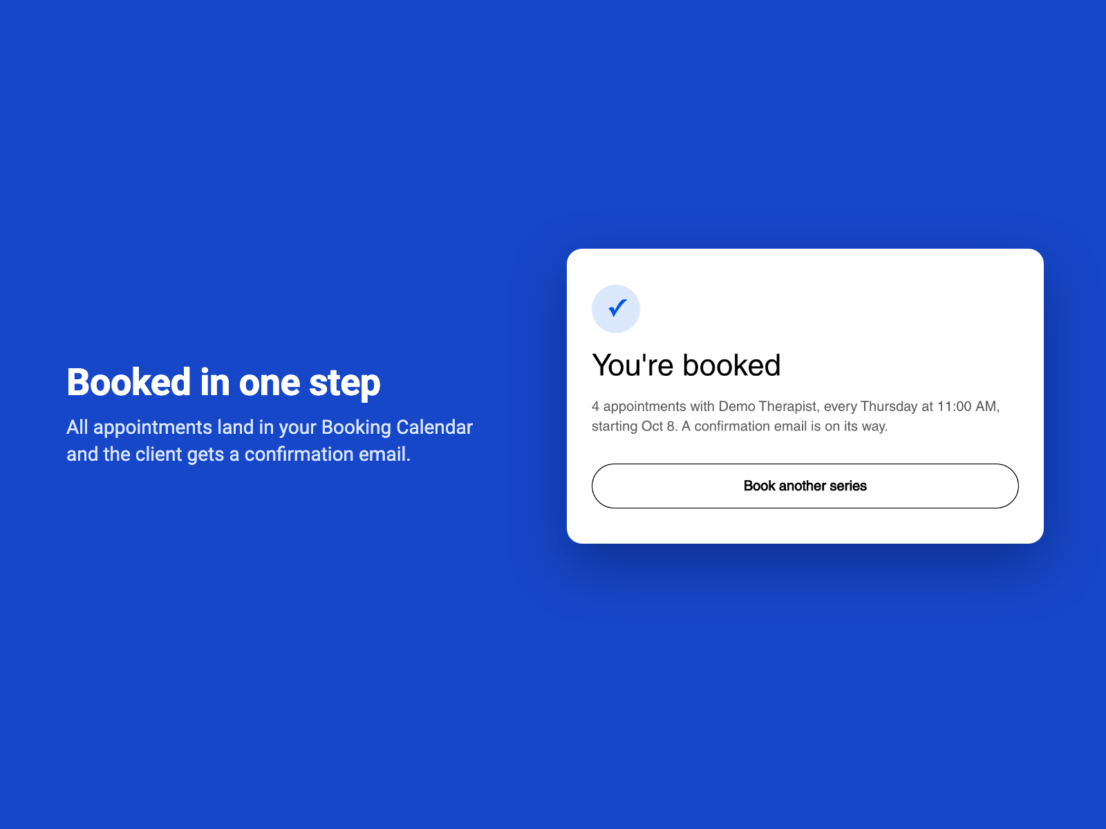 Repeat Booking Pro screenshot 3