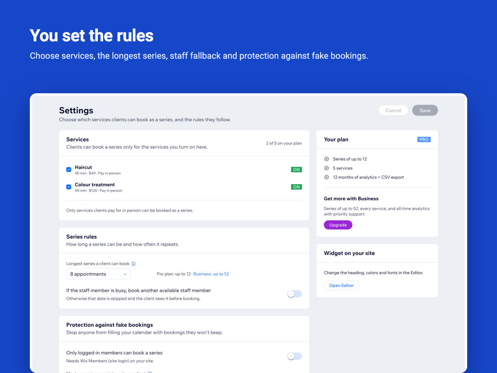 Repeat Booking Pro screenshot 5