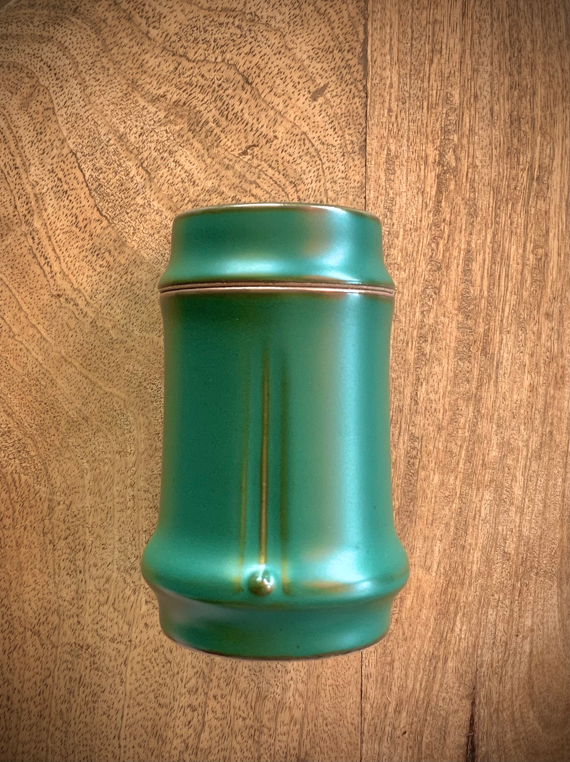 Coarse Pottery Tea Canister