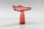 Thumbnail: ApricotShizuku Tall Vase by KT Glassworks - Blown Glass Int Shizuku Tall Vase by KT Glassworks - Blown Glass Interior Design