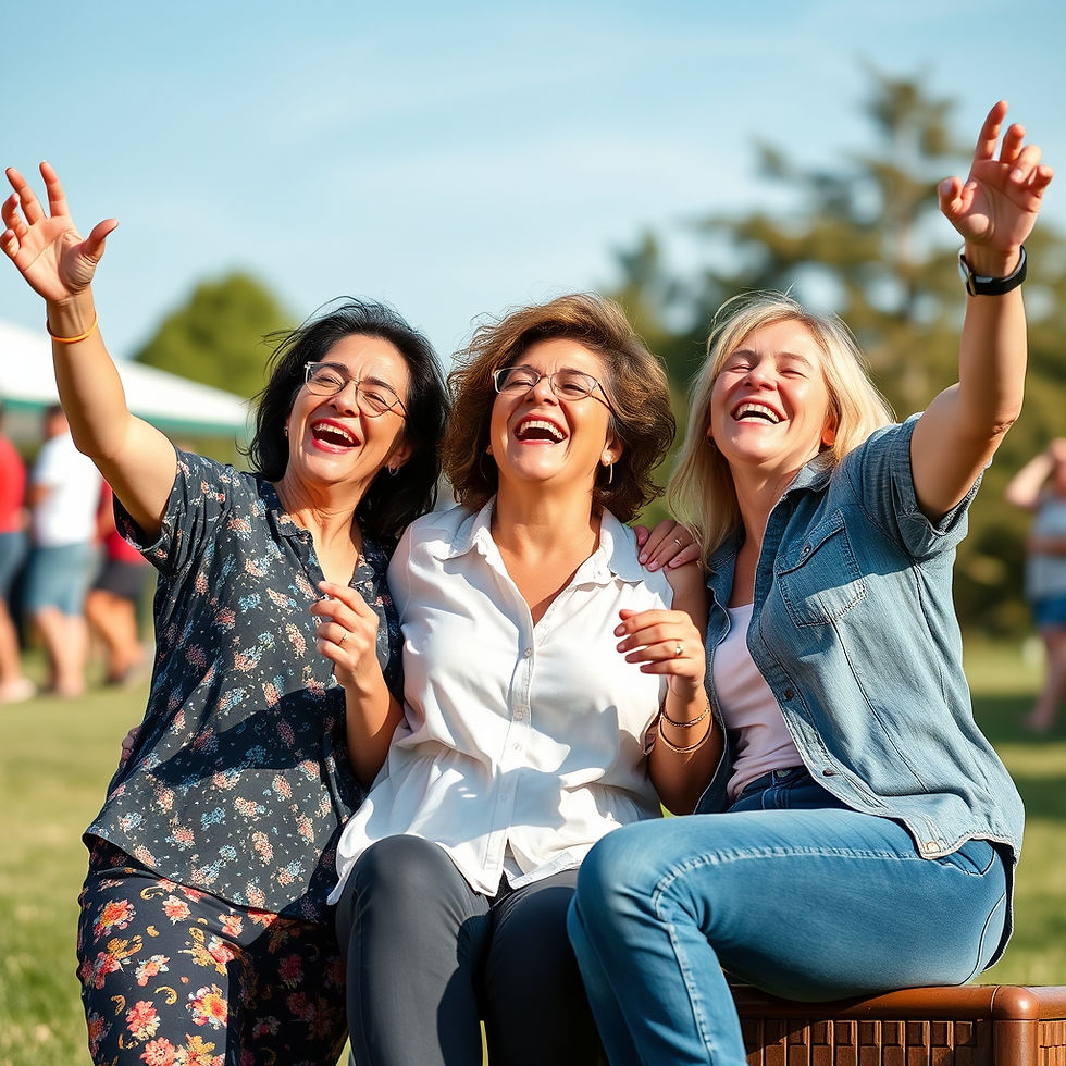 Women being restored