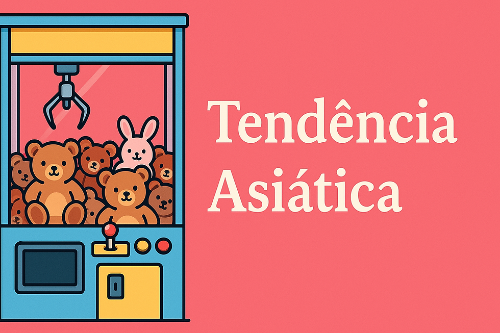 Tendência asiática: por que as máquinas de pegar pelúcia explodiram na China e Coreia?