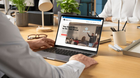 Custom Wix Studio website design for non-profit organization