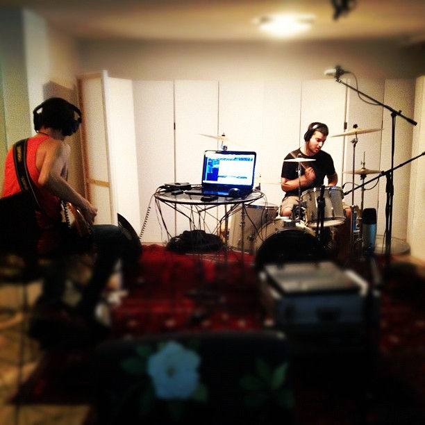 Recording drums and bass