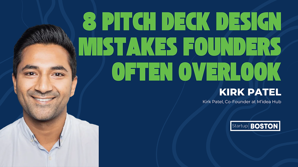 8 Pitch Deck Design Mistakes Startup Founders Often Overlook