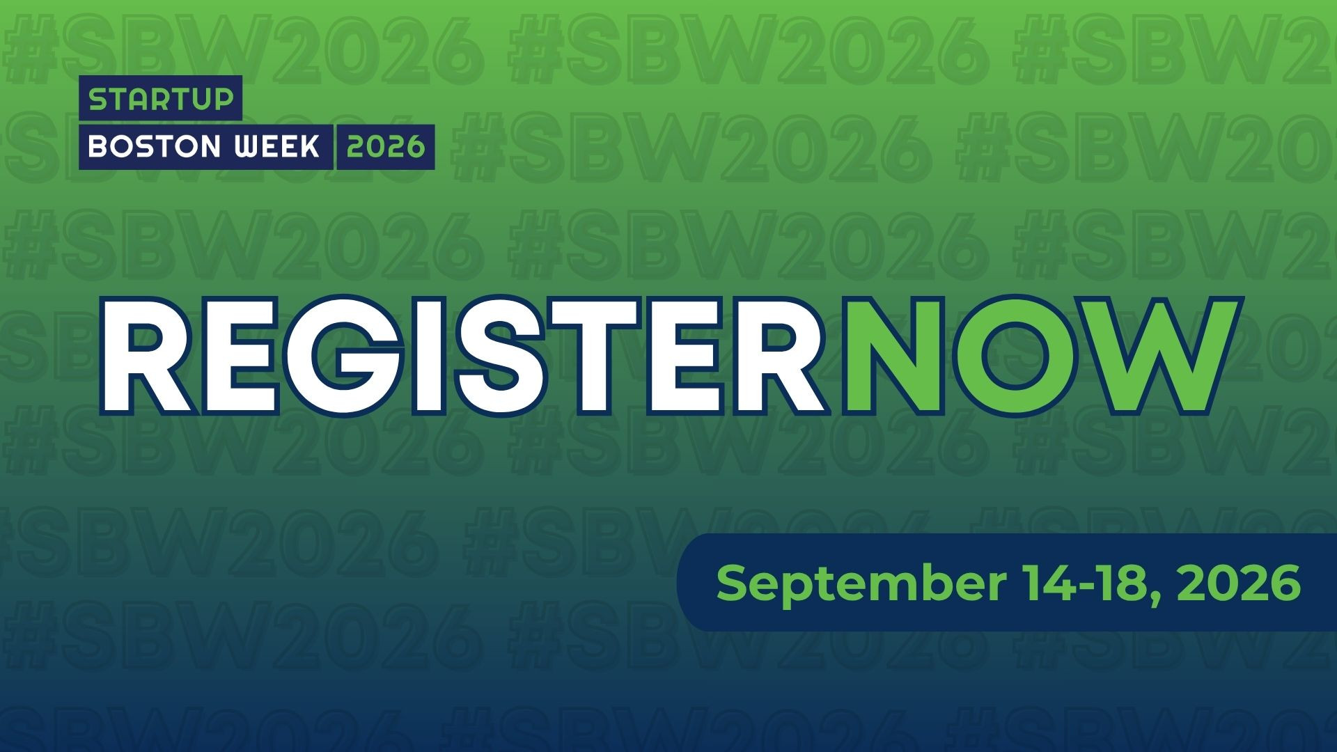 Startup Boston Week 2026