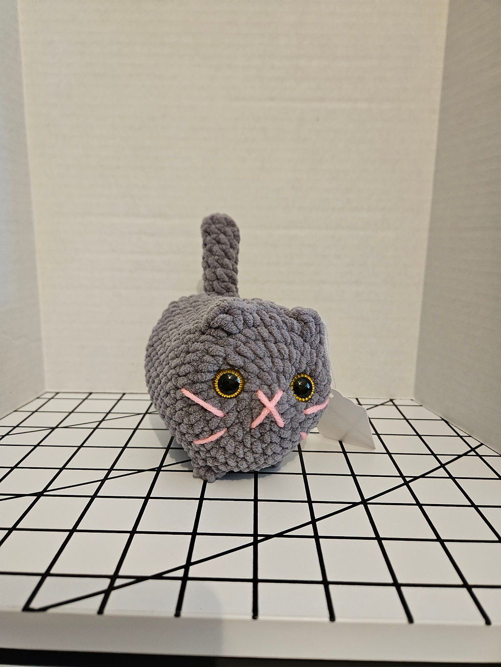 Thumbnail: Crochet cat, regular and mini