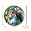 Thumbnail: 'Blue' Squirrel Suncatcher - 6in Circle