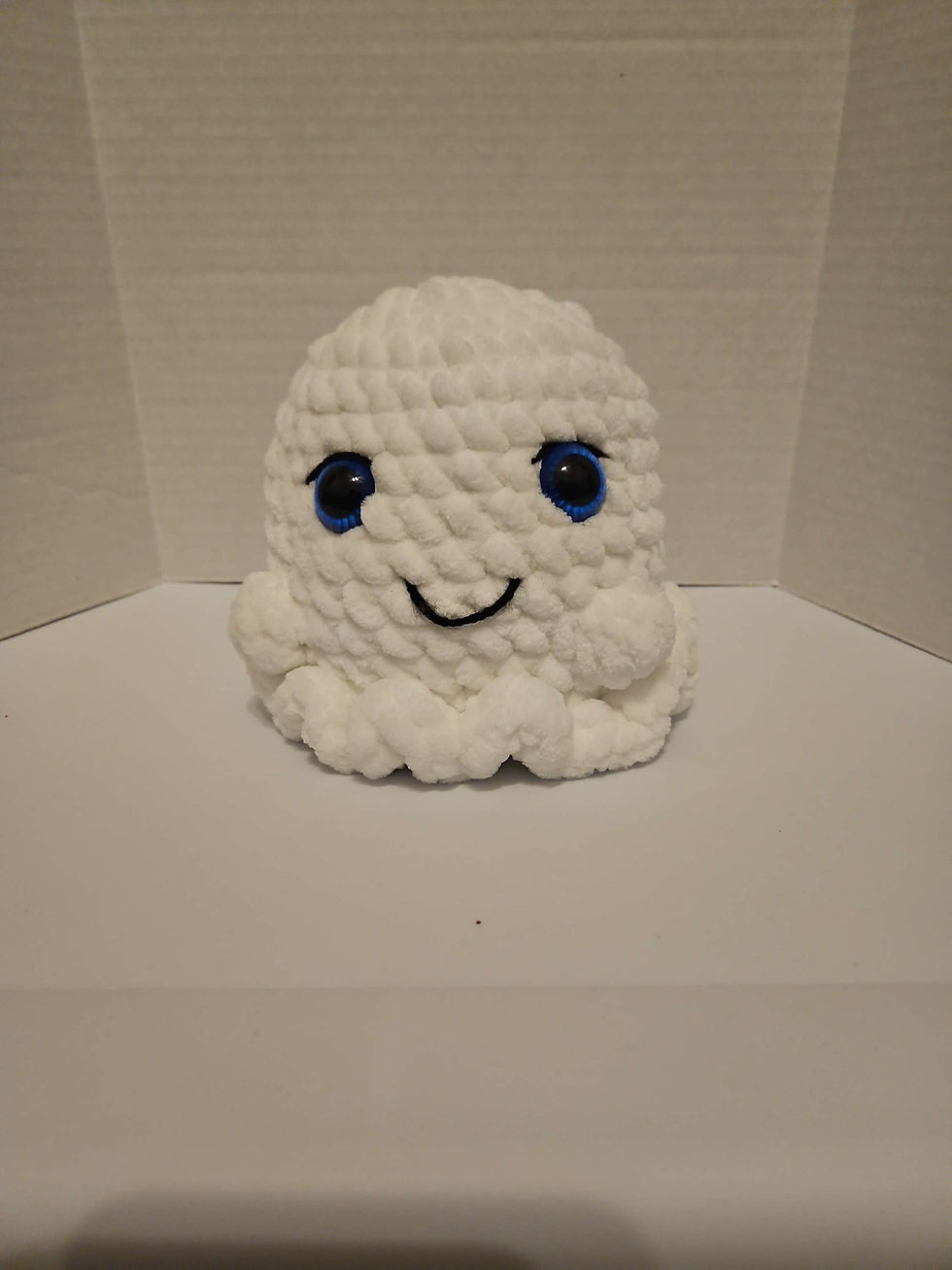 Thumbnail: Crochet ghost plushie