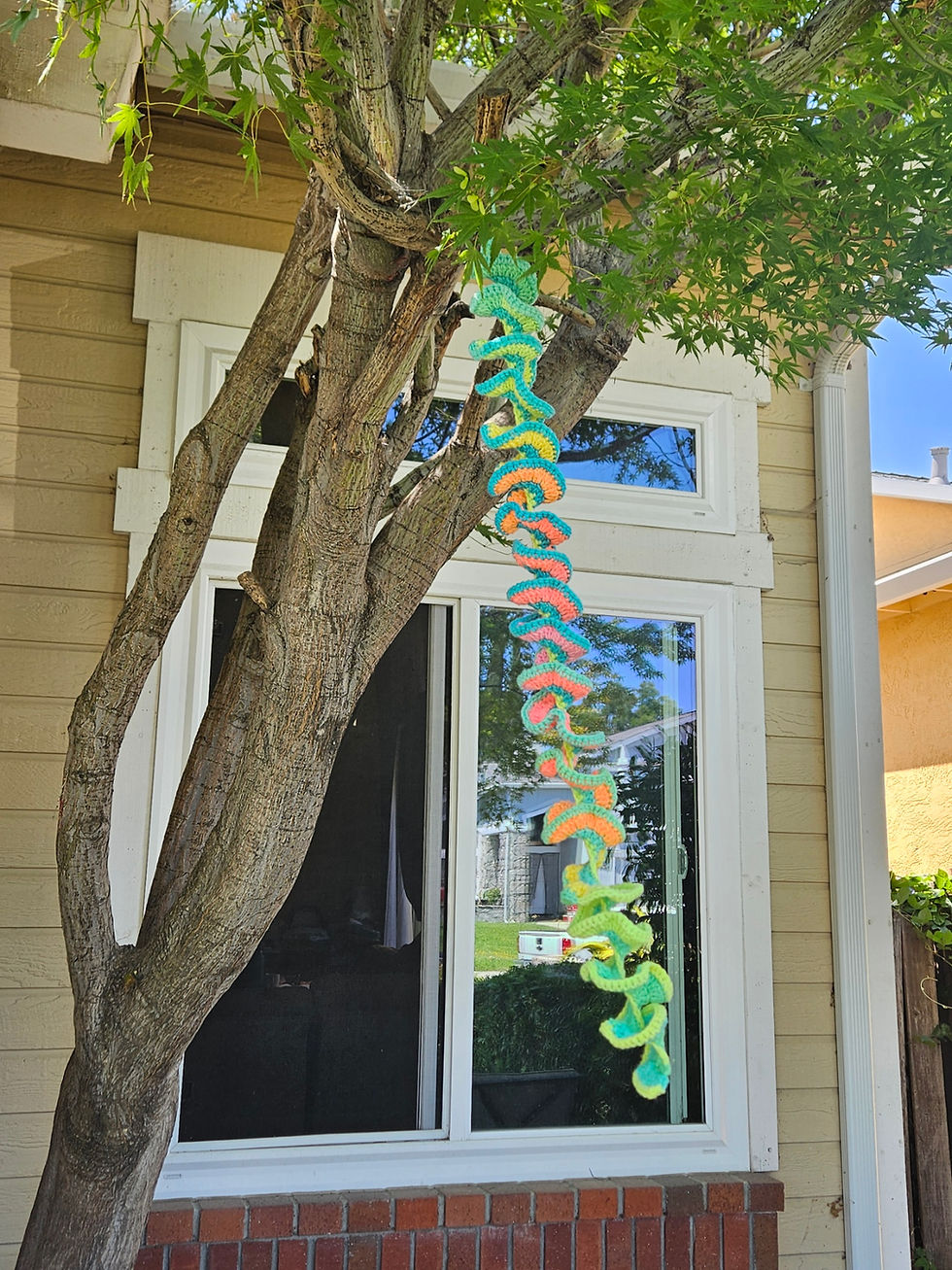 Thumbnail: Crochet wind spinner