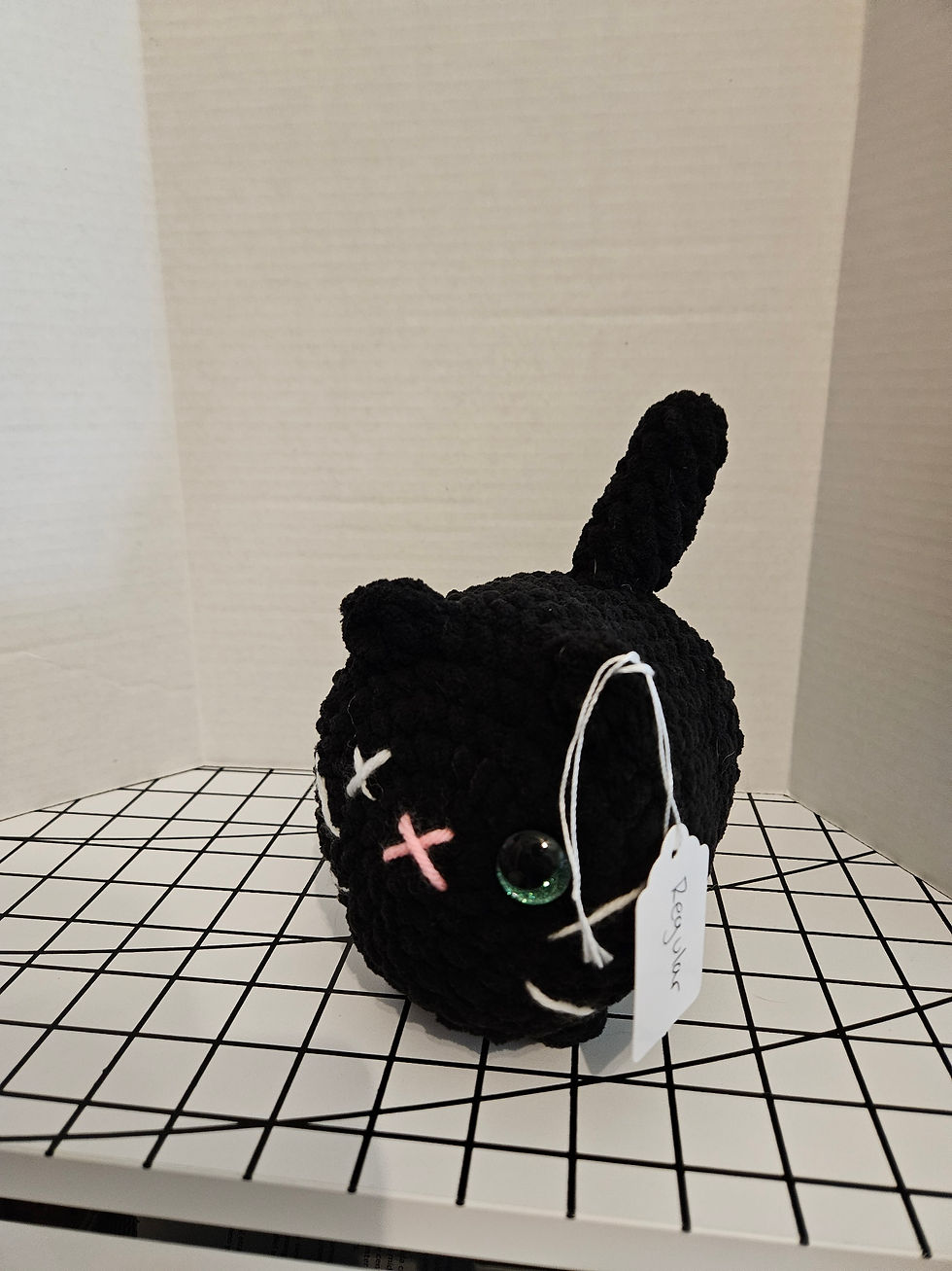 Thumbnail: Crochet cat, regular and mini