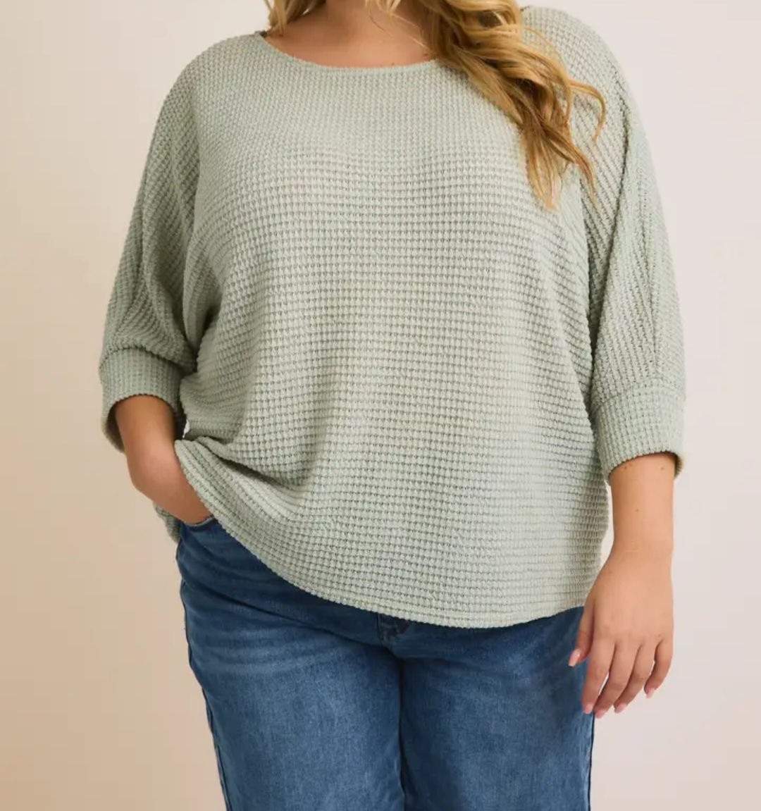 Half Sleeve Boat Neck Top