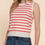 Thumbnail: Sleeveless Striped Lightweight Sweater-2 Colors